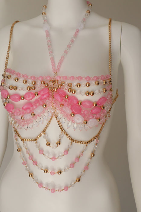 Bijou de buste - Rose