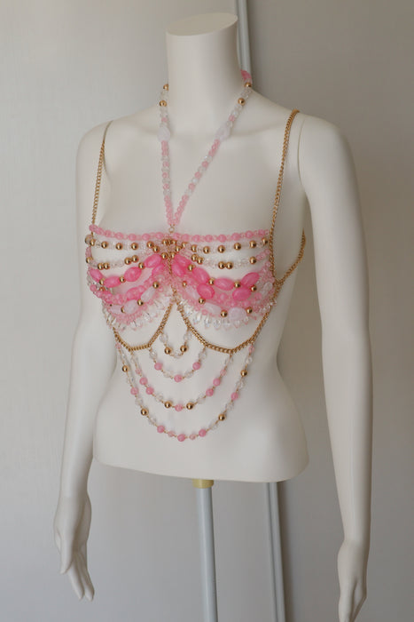 Bijou de buste - Rose
