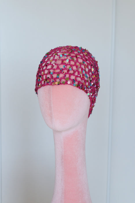 Bonnet Mesh - Fushia