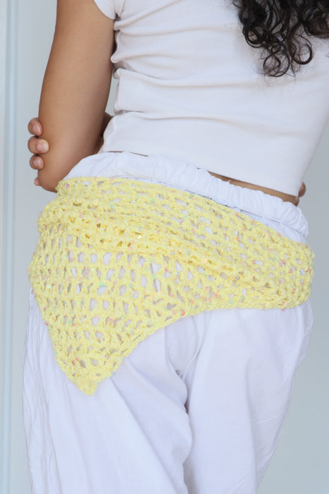 Foulard de hanche - jaune
