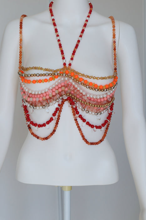 Bijou de buste - Orange