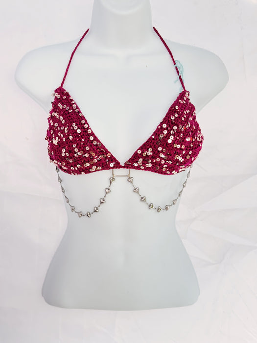 Triangle top (mauve)