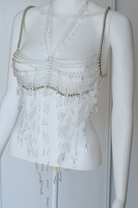 Bijou de buste - Blanc