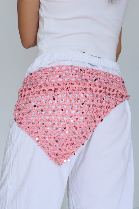 Foulard de hanche - rose