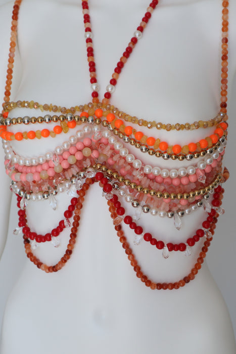 Bijou de buste - Orange