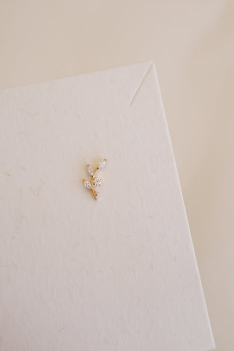 Feuille zirconium (bijoux de piercing)