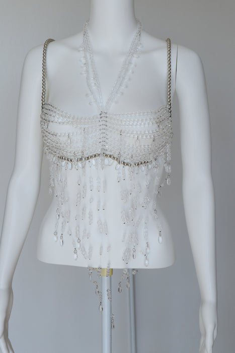 Bijou de buste - Blanc