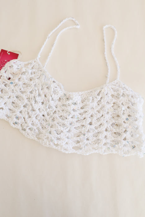Top bandeau blanc
