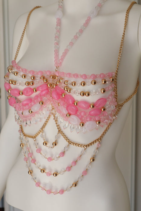 Bijou de buste - Rose