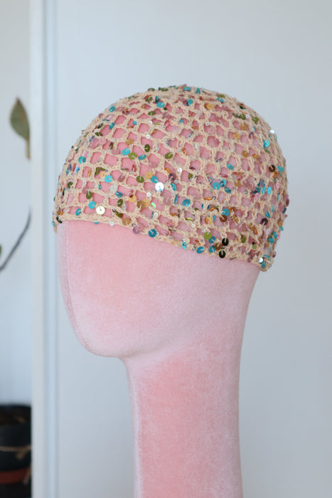 Bonnet Mesh - Beige