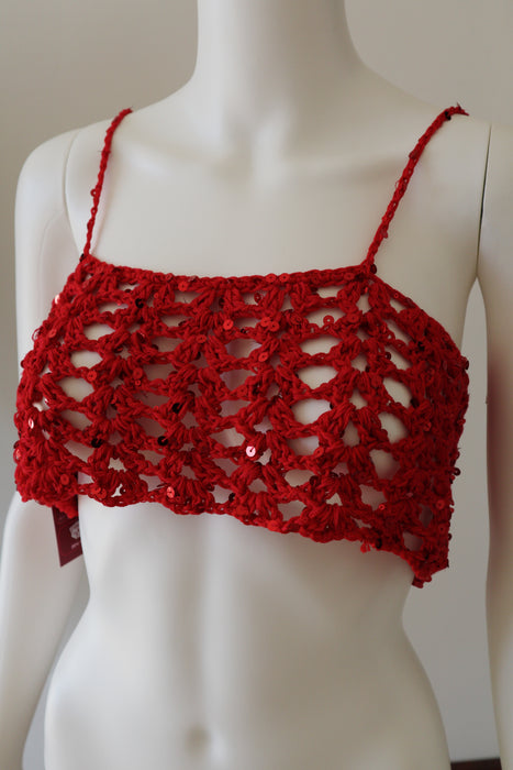 Top bandeau blanc