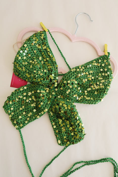Haut papillon vert